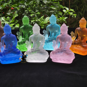 Bộ tượng Thất Phật Dược Sư